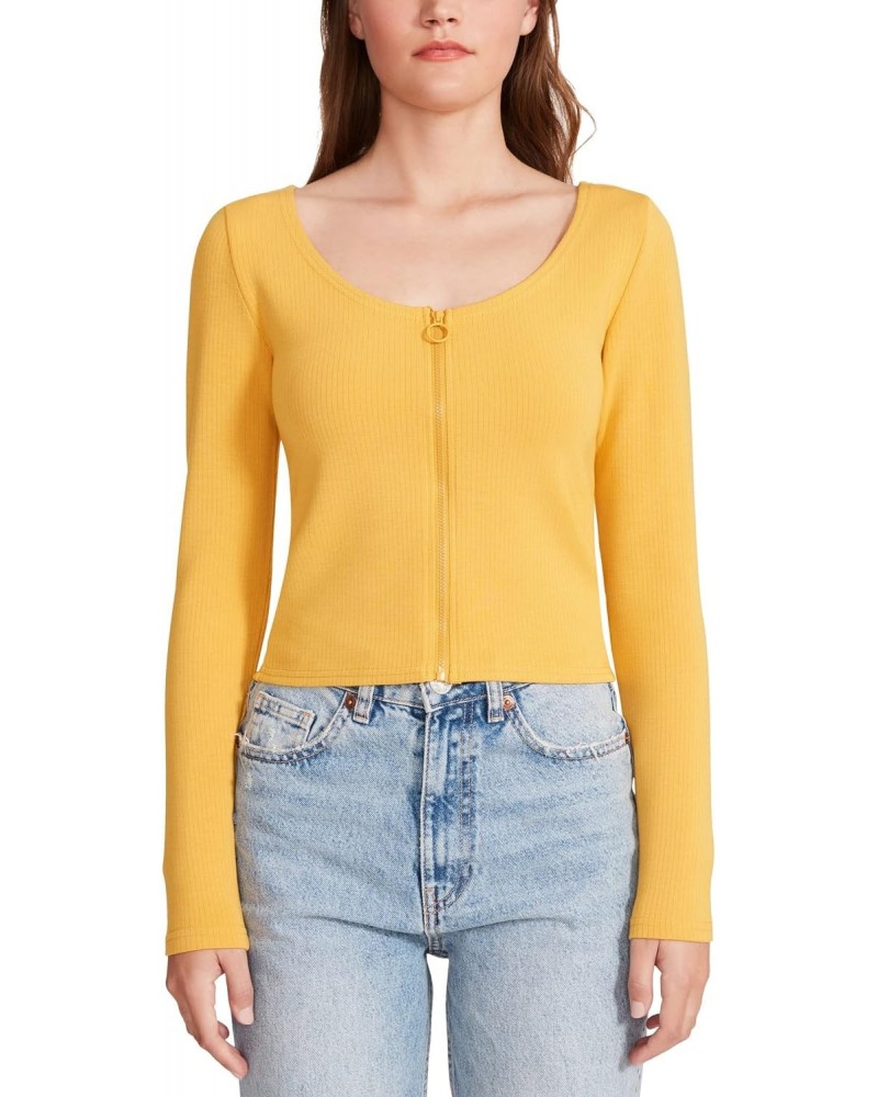 womens Down to Zip Top Shirt, Sunflower, Medium US $29.78 Blouses