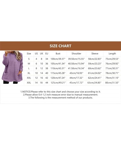 Sweatshirt for Womens Fashion Winter Warm Sweater Pullover Fleece Thickening Plus Size Fall Clothes Casual Loose Tops 04 mint...