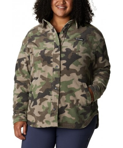 Women's Benton Springs Shirt Jacket Cypress Trad Camo $14.76 Jackets