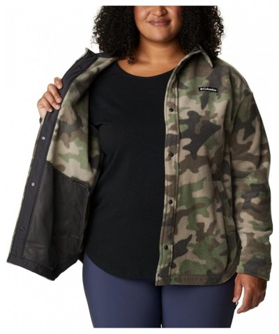 Women's Benton Springs Shirt Jacket Cypress Trad Camo $14.76 Jackets