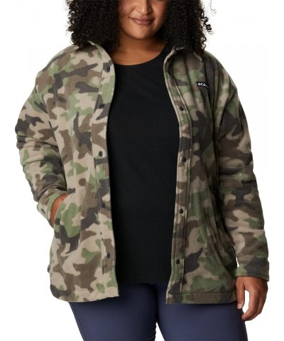 Women's Benton Springs Shirt Jacket Cypress Trad Camo $14.76 Jackets