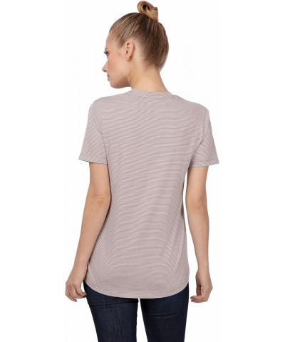 Women's Striped T-Shirt Natural $7.13 T-Shirts