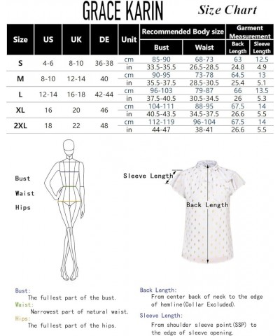 Summer Tops for Women 2024 Ruffle Sleeve Tie Neck Blouse Pleated Mock Neck Chiffon Business Casual Shirt White $13.80 Blouses