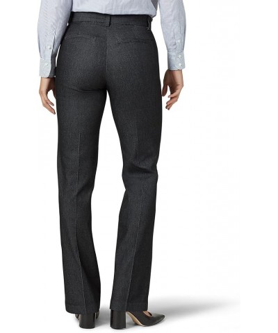 Women's Ultra Lux Comfort with Flex Motion Trouser Pant Black Rinse $25.19 Pants