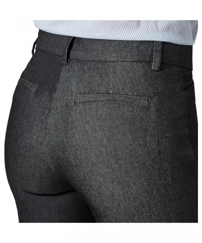 Women's Ultra Lux Comfort with Flex Motion Trouser Pant Black Rinse $25.19 Pants