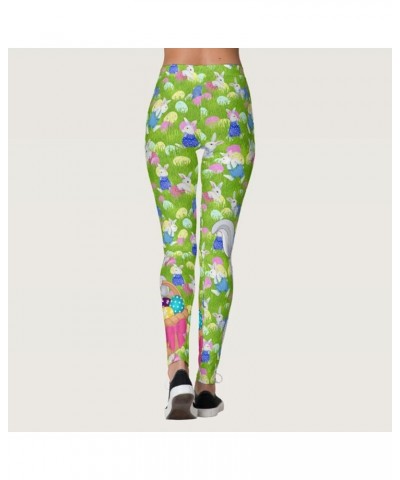 Workout Leggings for Women St. Patrick's Day Clover Printed Yoga Pants Green Irish Legging for Saint Patrick Parties Z-easter...