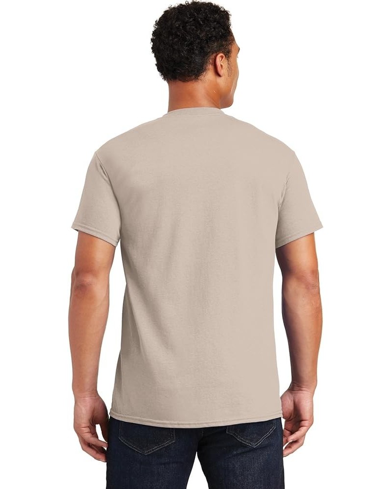 Men's Short Sleeve 4-Pack Cotton Jersey T-Shirt Sand $7.03 T-Shirts