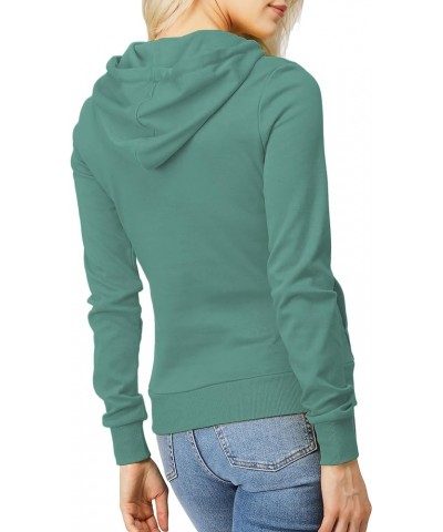 Women's Slim Fit Pullover Hoodie Lightweight Long Sleeve Kangaroo Pocket Basic Casual wear Oscwohol034-sage $18.43 Hoodies & ...