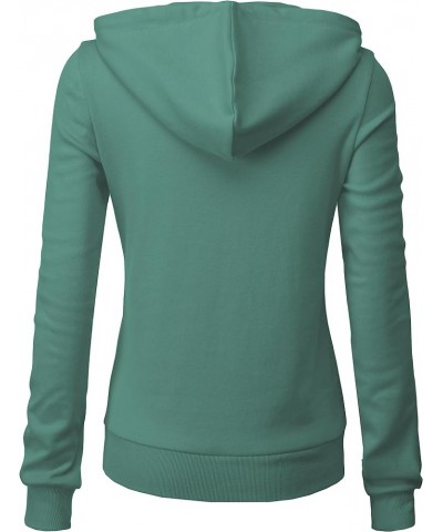 Women's Slim Fit Pullover Hoodie Lightweight Long Sleeve Kangaroo Pocket Basic Casual wear Oscwohol034-sage $18.43 Hoodies & ...