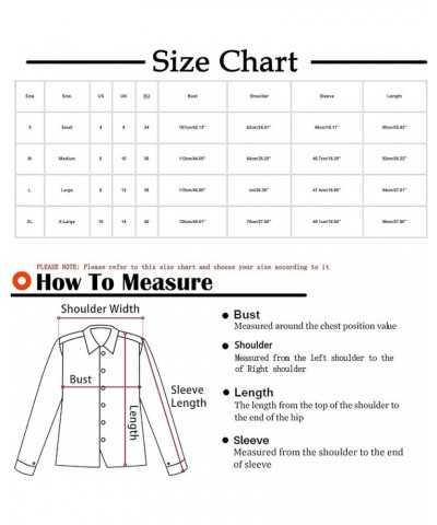 Jackets for Women Casual Plaid Printing Coats Long Sleeves Outerwear with Pockets 2023 Open Front Loose Trench A09-khaki $9.8...