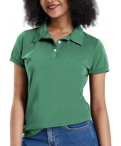 Women's Golf Polo Shirts Short Sleeve Dry Fit Athletic Shirts, Moisture Wicking XX-Large Kelly Green $12.87 Shirts