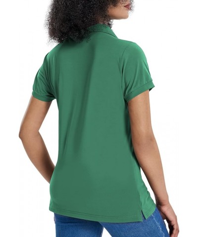 Women's Golf Polo Shirts Short Sleeve Dry Fit Athletic Shirts, Moisture Wicking XX-Large Kelly Green $12.87 Shirts