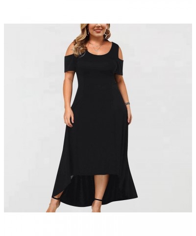 Plus Size Dresses for Curvy Women,2024 Spring Summer Trendy Boho Maxi Dress,Elegant Flowy Prom Wedding Guest Cocktail Dresses...