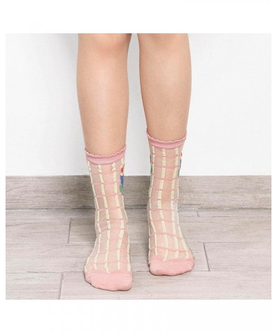 Women Sheer Sock Elastic See Through Socks Style10 $10.44 Socks