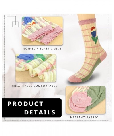 Women Sheer Sock Elastic See Through Socks Style10 $10.44 Socks