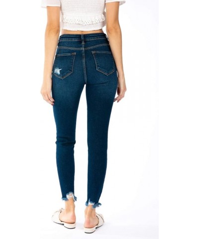 Women's Super High Rise Distressed Ankle Skinny Jeans D $33.77 Jeans