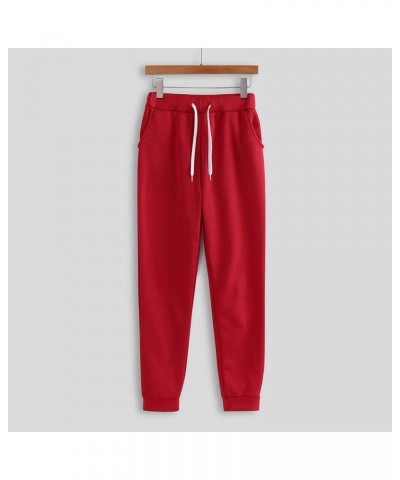 2 Piece Sweatsuits For Women Plus Size, Sets Outfits Lounge Hooded Tracksuit Loungewear Sweatsuit with Pockets Red $8.54 Acti...