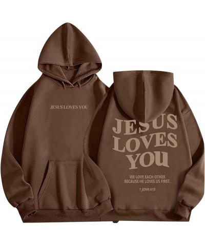 Christian Hoodies for Women Casual God Is Good All The Time Graphic Fleece Oversized Sweatshirts Bible Verse Pullover Tops Z0...