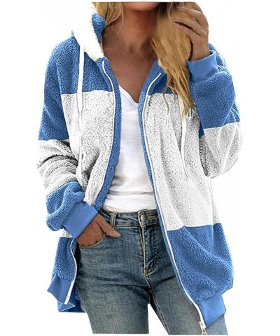 Women's Winter Fleece Shacket Cardigans Warm Comfy Drawstring Zip Up Hooded Sweatshirts Lightweight Sherpa Coats Best Sellers...