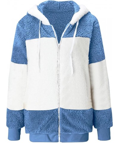 Women's Winter Fleece Shacket Cardigans Warm Comfy Drawstring Zip Up Hooded Sweatshirts Lightweight Sherpa Coats Best Sellers...