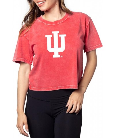 Women's Short 'N Sweet Tee Indiana Hoosiers Large Cardinal $9.03 T-Shirts