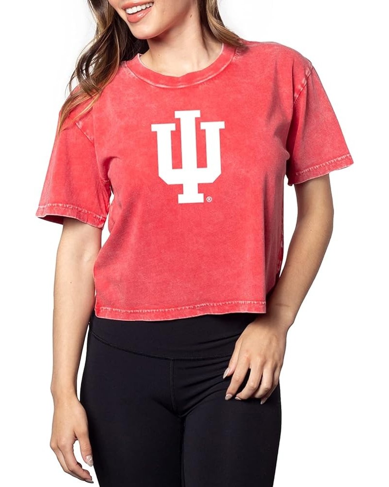 Women's Short 'N Sweet Tee Indiana Hoosiers Large Cardinal $9.03 T-Shirts