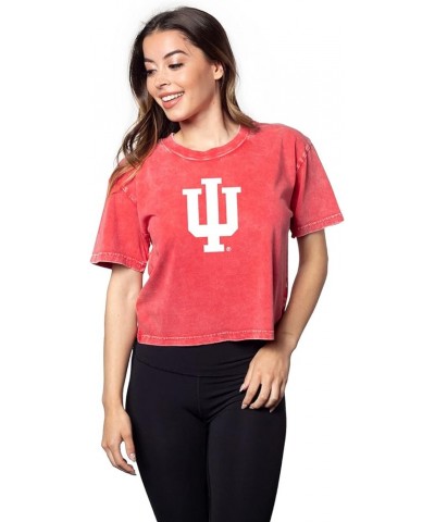 Women's Short 'N Sweet Tee Indiana Hoosiers Large Cardinal $9.03 T-Shirts