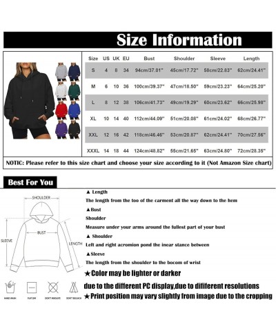 Hoodies for Women Trendy Y2K Oversize Plain Long Sleeve Sweatshirts Casual Hood With Pocket Workout Outdoor Hoodies 02camel $...