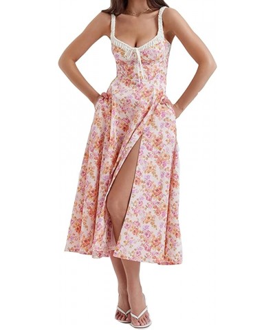 Summer Dresses for Women 2023 Floral Dress Casual Flowy Beach Maxi Dresses Party Dress Casual Flowy Style-8 $15.49 Dresses