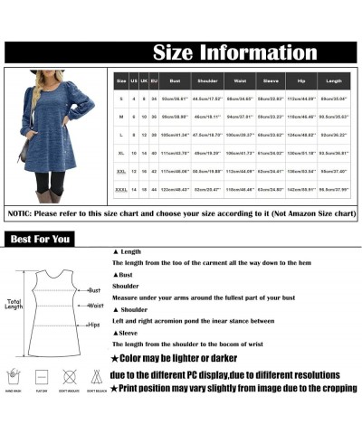 Tshirt Dress for Women 2023 Side Button Long Sleeve Mini Dress Crewneck Casual Dresses with Pockets Babydoll Dress E05-light ...