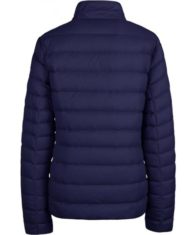 Women's Packable Ultra Light Weight Short Down Jacket Navy $29.10 Jackets