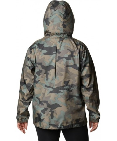 Women's Flash Forward Printed Windbreaker Cypress Trad Camo Print $25.75 Jackets