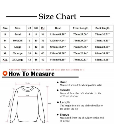 Oversized Sweatshirt for Women Crewneck Lightweight Solid Color Fall Outfits Fashion Teen Girl Y2k Winter Warm Clothes H06 Wa...