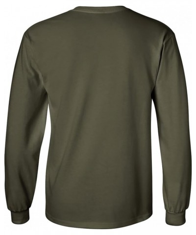 Love My Marine Long Sleeve Tee in Military Green Military Green $14.72 T-Shirts