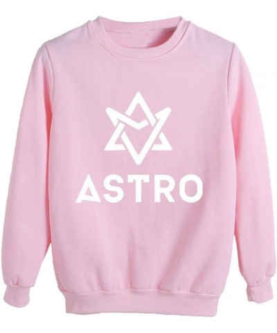 KPOP Astro Album Summer Vibes Sweater Sweatshirt S-anha MJ R-ocky Pullover Jacket Pink $9.43 Sweaters