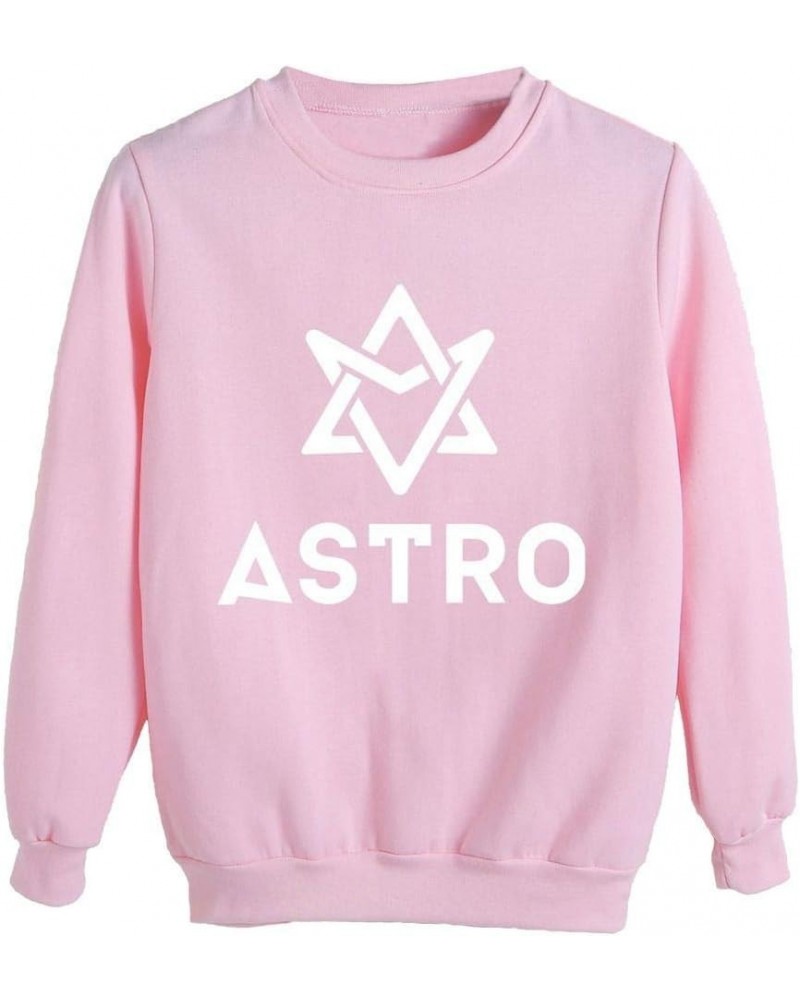 KPOP Astro Album Summer Vibes Sweater Sweatshirt S-anha MJ R-ocky Pullover Jacket Pink $9.43 Sweaters