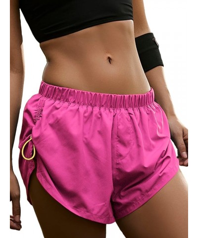 Athletic Shorts for Women - Active Running Shorts for Women Trendy Berry $11.19 Activewear