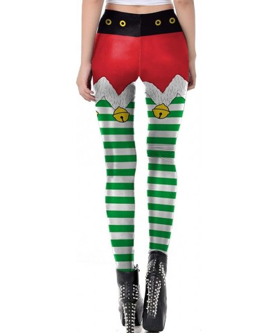 Women's Ugly Christmas Leggings 3D Print Costume Xmas Leggings Style-25 $10.80 Leggings