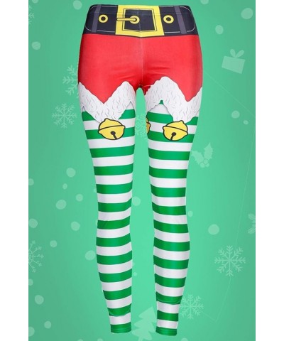 Women's Ugly Christmas Leggings 3D Print Costume Xmas Leggings Style-25 $10.80 Leggings