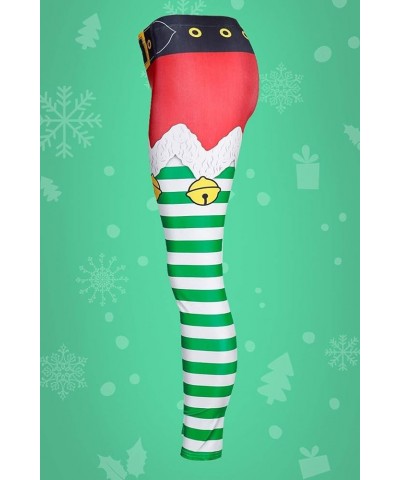 Women's Ugly Christmas Leggings 3D Print Costume Xmas Leggings Style-25 $10.80 Leggings