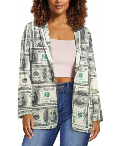 Womens Casual Blazers Long Sleeve Lapel Button Slim Work Office Blazer Jacket with Pockets Dollar $16.66 Blazers