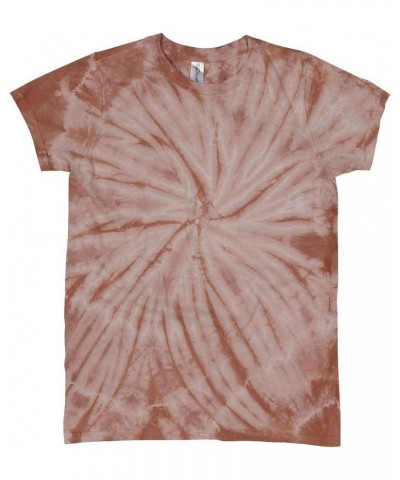 67 Tie-Dye Adult Vat-Dyed Cyclone Tee Copper $8.01 T-Shirts