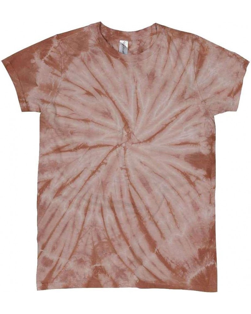 67 Tie-Dye Adult Vat-Dyed Cyclone Tee Copper $8.01 T-Shirts