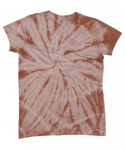 67 Tie-Dye Adult Vat-Dyed Cyclone Tee Copper $8.01 T-Shirts