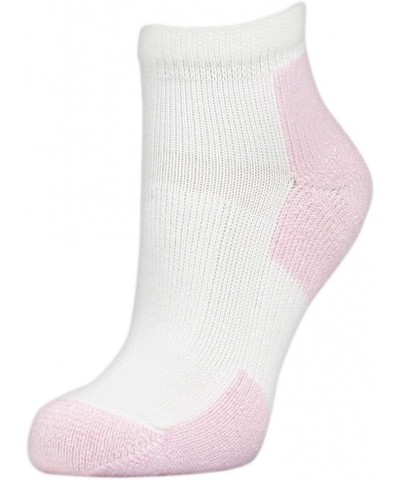 Women's Dwmxw Max Cushion Distance Walking Ankle Socks Pink $23.01 Activewear