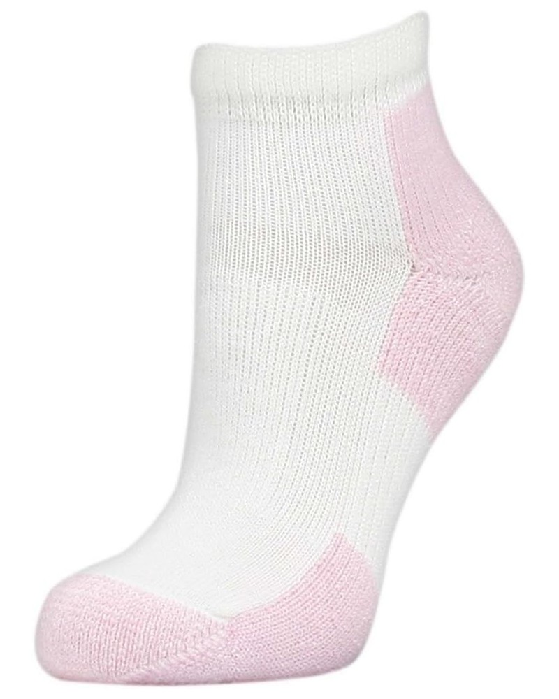 Women's Dwmxw Max Cushion Distance Walking Ankle Socks Pink $23.01 Activewear