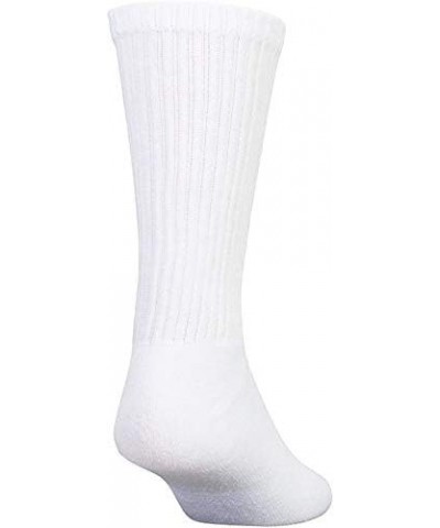 48 Pairs Crew Socks for Men Women Kids, Wholesale Bulk Cotton Basic Sport Sock, Donation White $29.90 Activewear