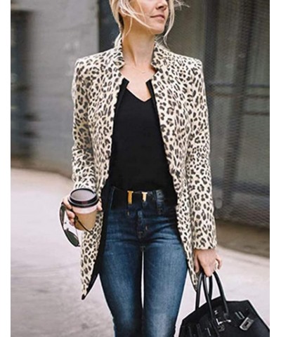 Women Mid Length Slim Casual Blazer Suit Lady Work Cardigan Coat Jacket Outerwear Yellow $13.74 Blazers